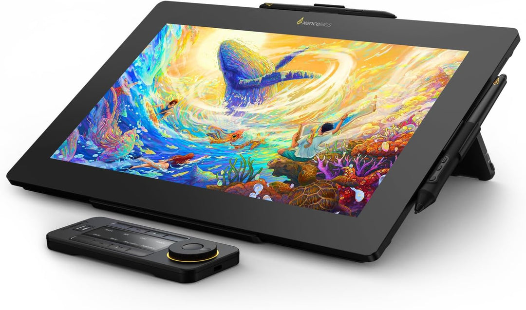 Xencelabs Pen Display 16 Bundle 4K OLED Professionelle Grafiktablett mit Display 16 Zoll Grafik-Disp