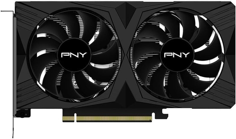PNY GEFORCE RTX™ 4060 8GB Verto Dual Fan Edition Grafikkarte DLSS 3 RTX 4060 Black, RTX 4060 Black