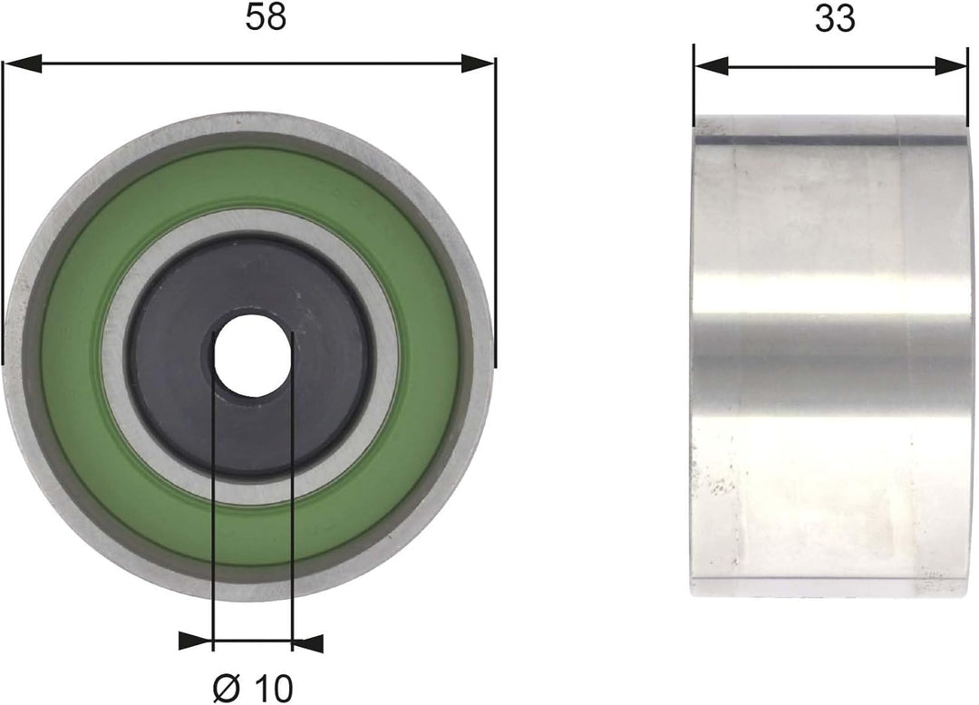 GATES PowerGrip Kit + Wasserpumpe KP15596XS