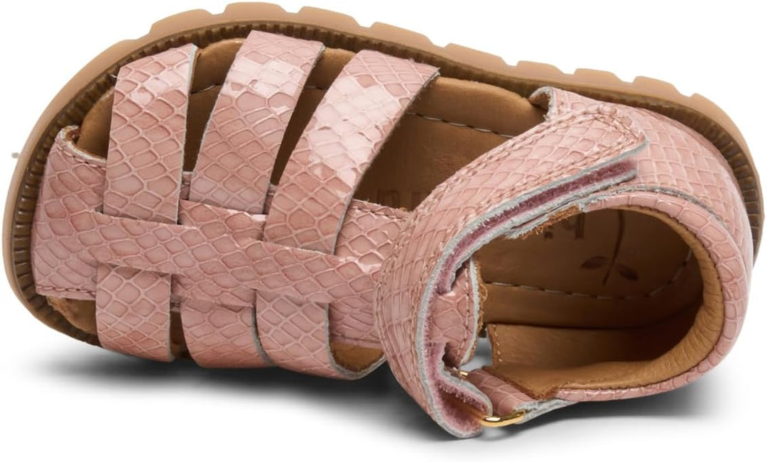 Bisgaard Unisex Kinder Bisgaard BekaSandal 23 EU Rose Croco, 23 EU Rose Croco