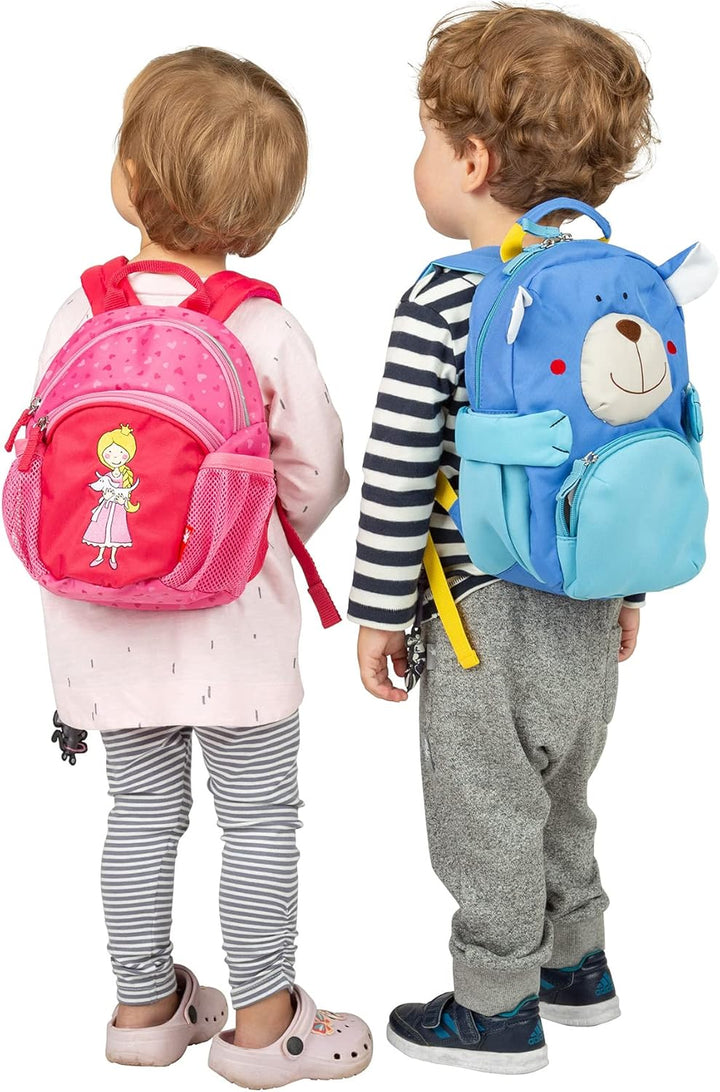Sigikid 24913 Rucksack klein Pinky Queeny Mädchen Kinderrucksack empfohlen ab 2 Jahren rosa, Pink