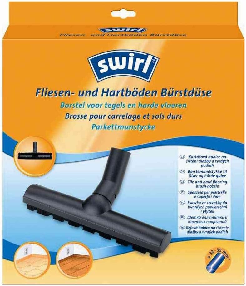 Swirl Fliesen- und Hartböden-Bürstdüse – Spezialdüse für einige Staubsauger, schonende Reinigung von