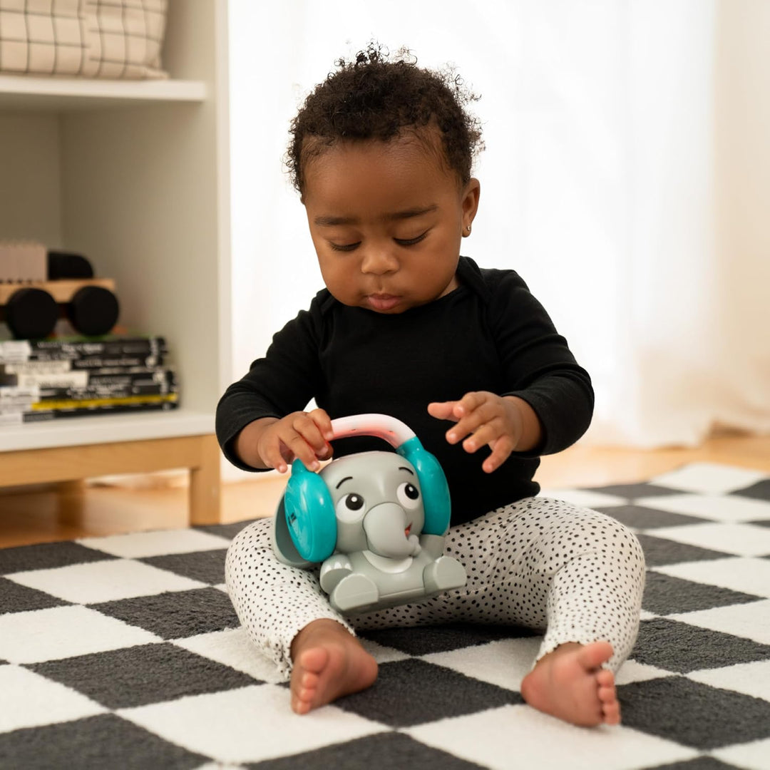 Baby Einstein Earl der Elefant Bluetooth Sound Machine, Musikanlage + Nachtlicht, Baby bis Kleinkind
