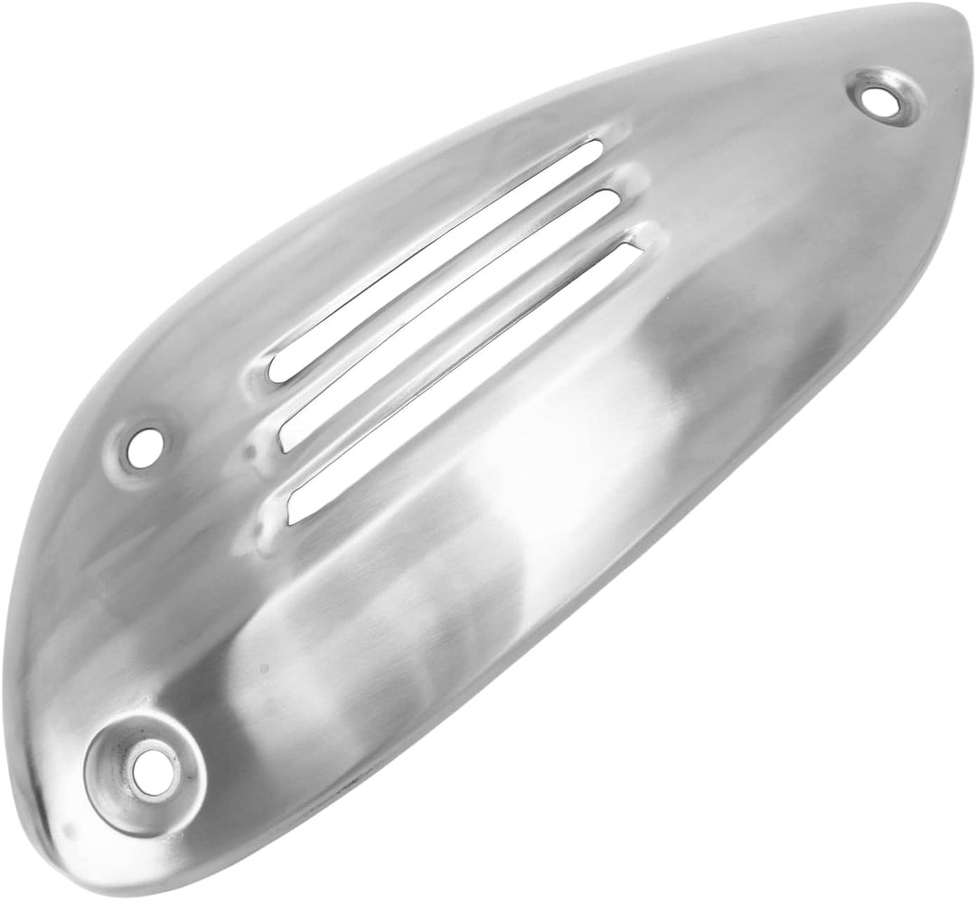 Qiilu Motorrad Auspuffrohrabdeckungfür VESPA GTS 125 250 300 GTV 2013-2021 Motorrad Auspuffrohrabdec
