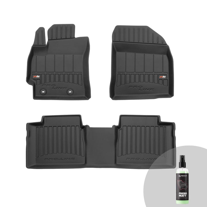 FROGUM ProLine 3D Gummimatten Exklusiven Auto Fussmatten Autofussmatten für Toyota Corolla XI 2013-2