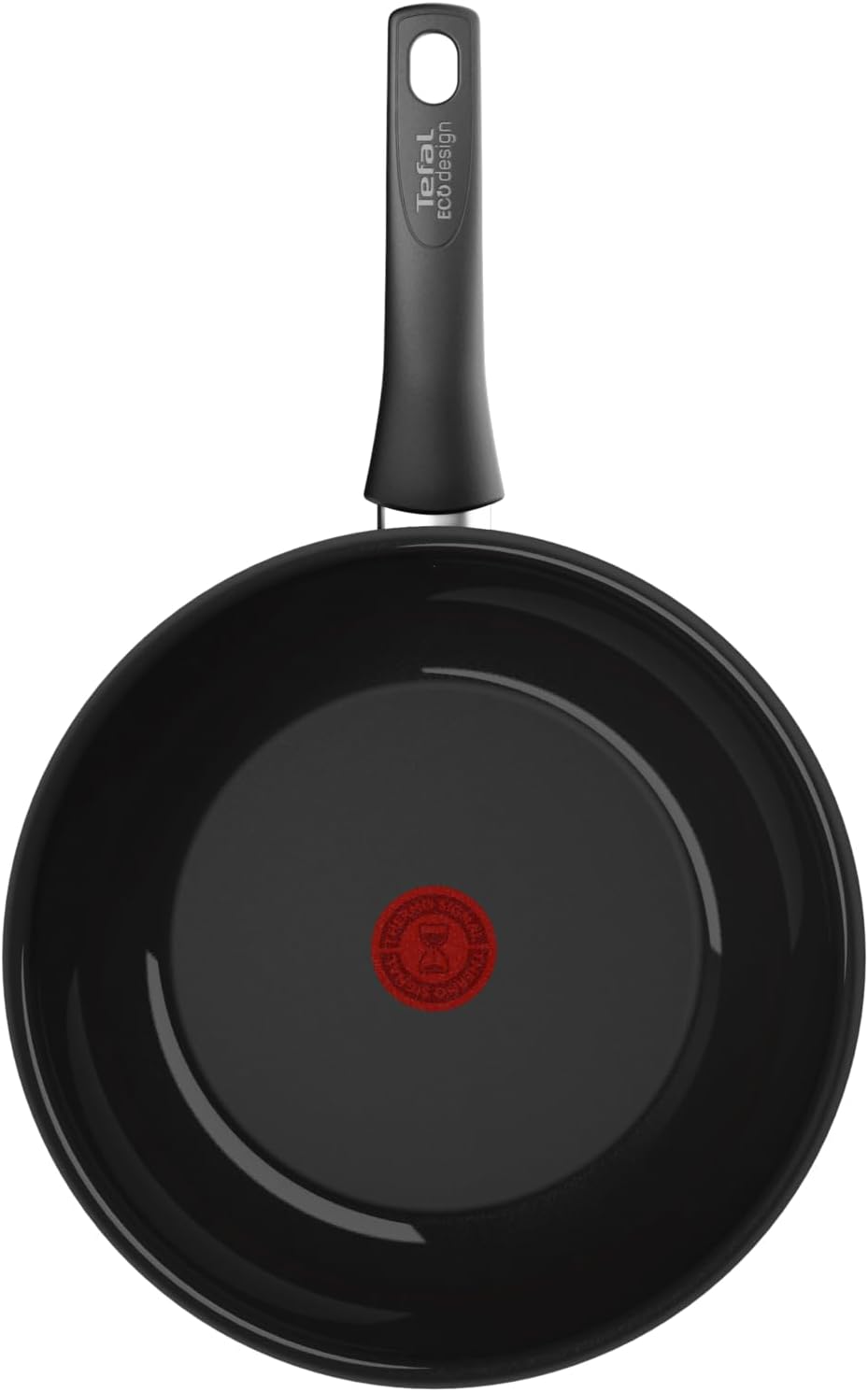Tefal C43519 Renew On Black Wokpfanne 28 cm | Keramikversiegelung | umweltfreundlich recycelt | Ther