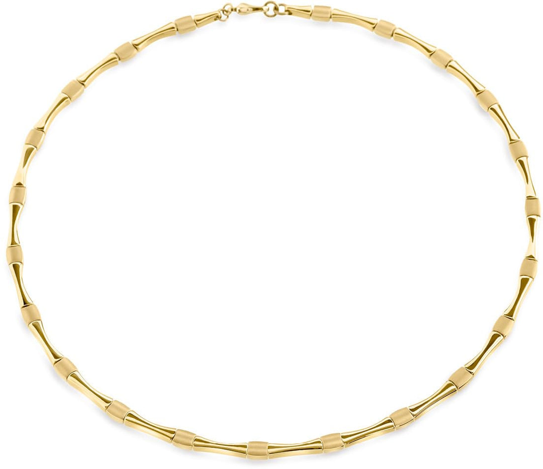 Boccia Damen Halskette in der Farbe Gold poliert matt, antiallergen, 48cm, 08045-03