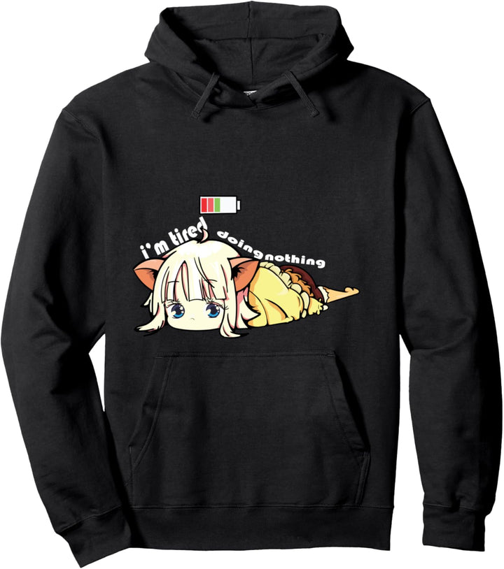 I'm müde Anime Print Cosplay Geschenk Pullover Hoodie