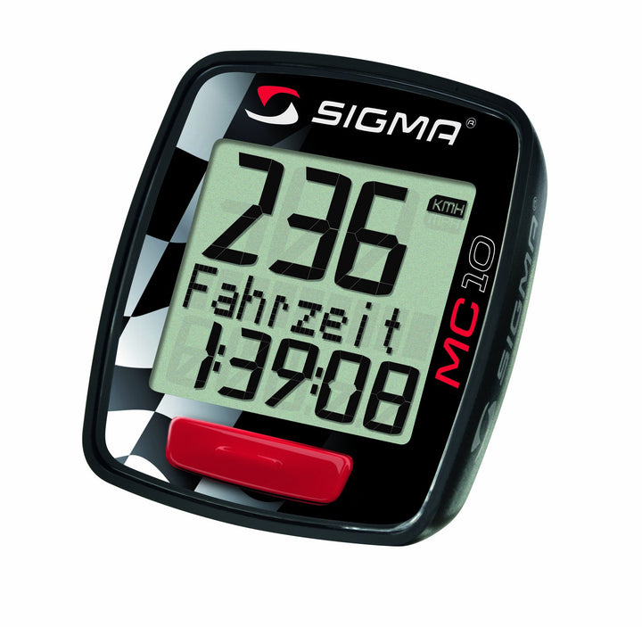 Sigma Sport Motorradcomputer MC 10 MOTO, 01013 7 x 3 x 3 cm Schwarz, 7 x 3 x 3 cm Schwarz