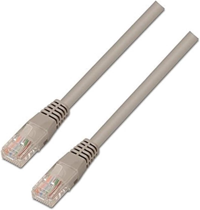 Nanocable 10.20.0400 - Ethernet Netzwerkkabel RJ45, Cat.6 UTP AWG24, 100% Kupfer, Grau, 0.5 mts, gra