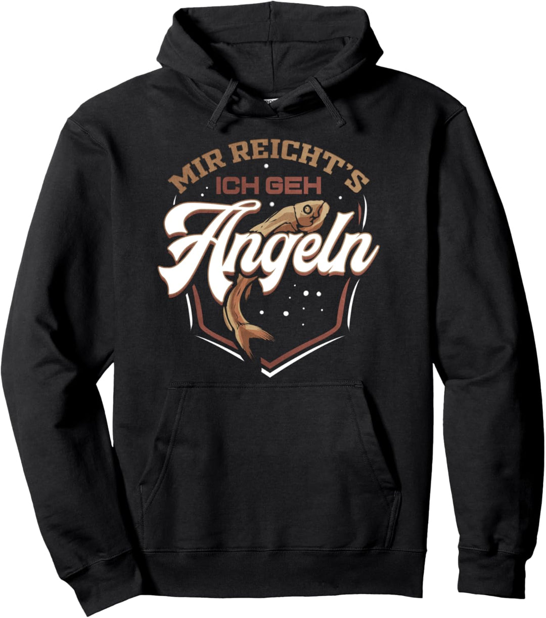 Angler Geschenk für Angelurlaub Ich Geh Angeln Fischen Pullover Hoodie