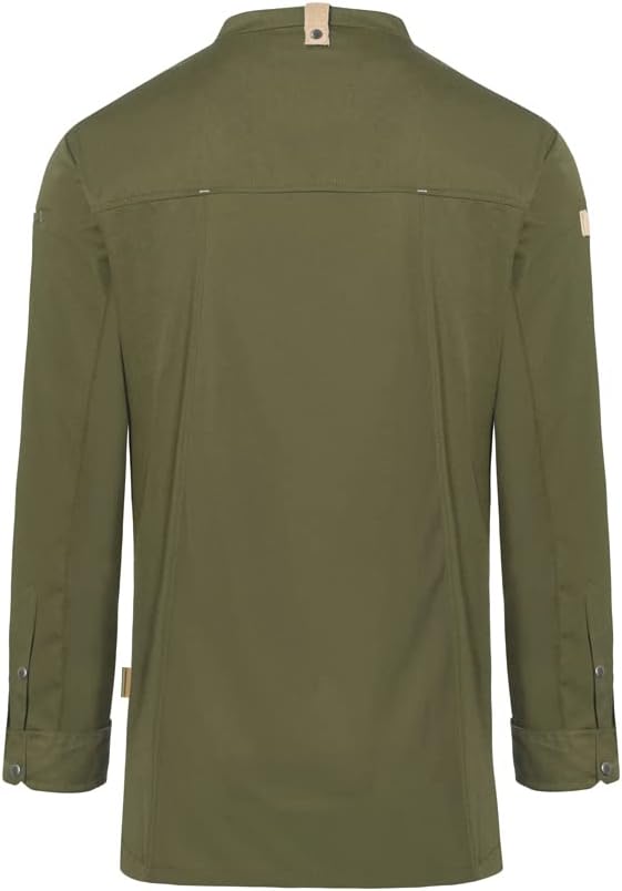 Karlowsky Herren Kochjacke Green-Generation, aus nachhaltigem Material, 72% GRS Certified Recycled P