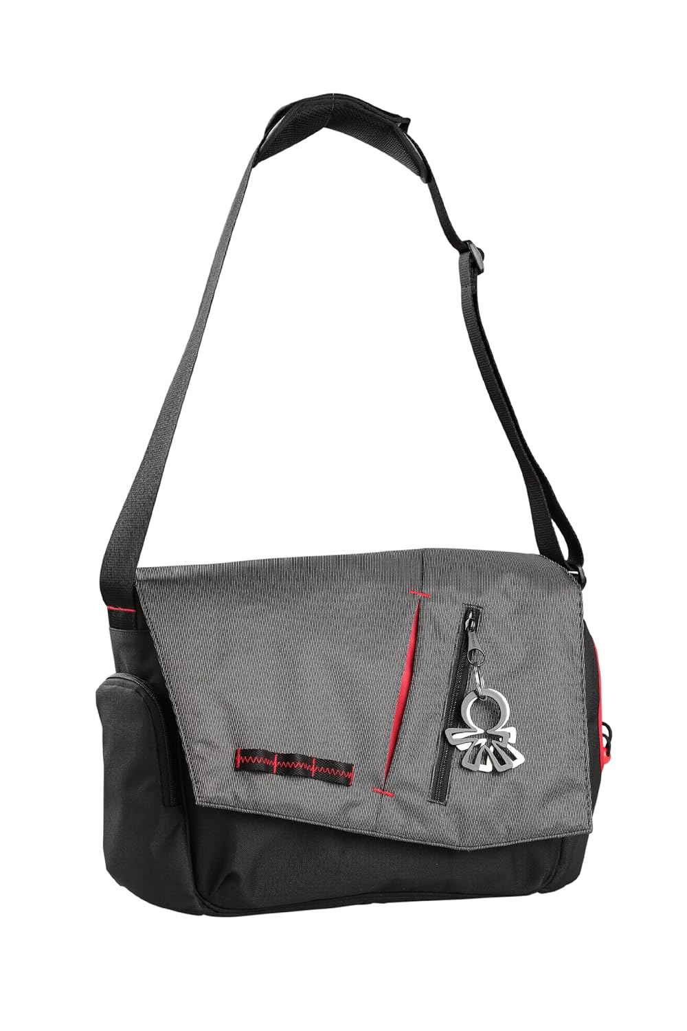Okiedog Wickeltasche nine2five Samurai - grau/schwarz