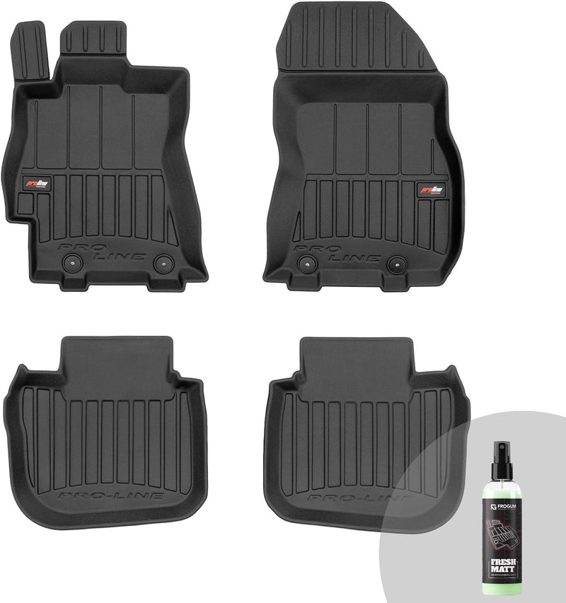 FROGUM ProLine 3D Gummimatten Exklusiven Auto Fussmatten Autofussmatten für Subaru Legacy V 2009-201