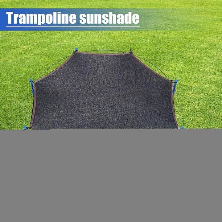 Trampolin Sonnenschutz Abdeckung - Ø 143 243 305 366 427 cm Trampolin Sonnenschutznetz, UV-Resistent