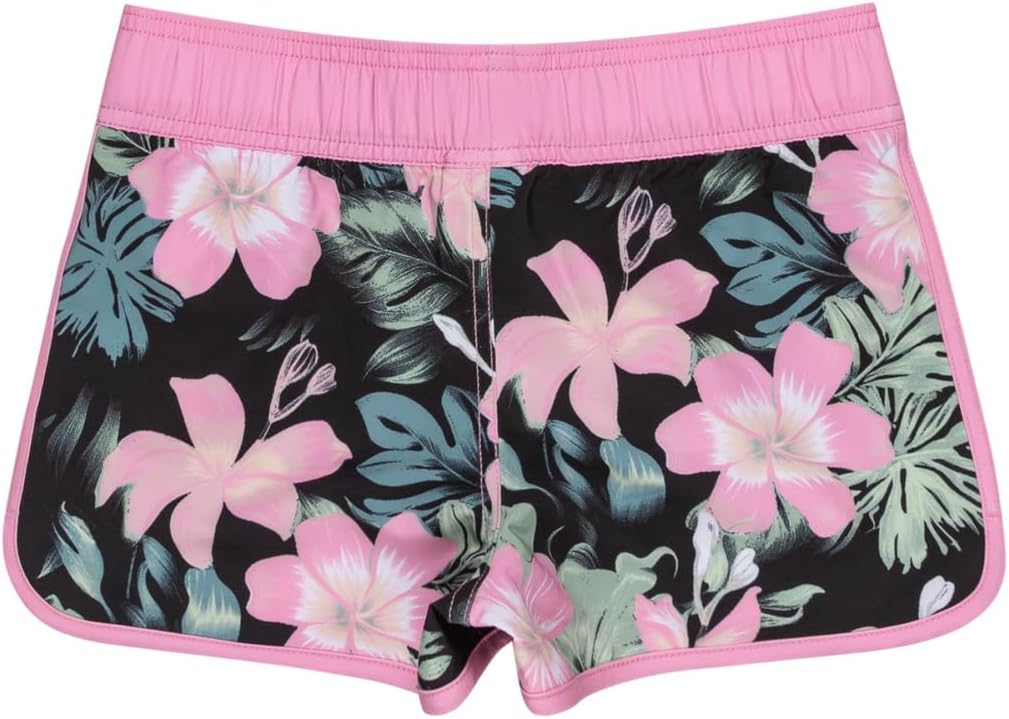 Roxy Mädchen Good Waves Only Badeanzug (1er Pack) 14 Jahre Anthracite Shadow Floral, 14 Jahre Anthra