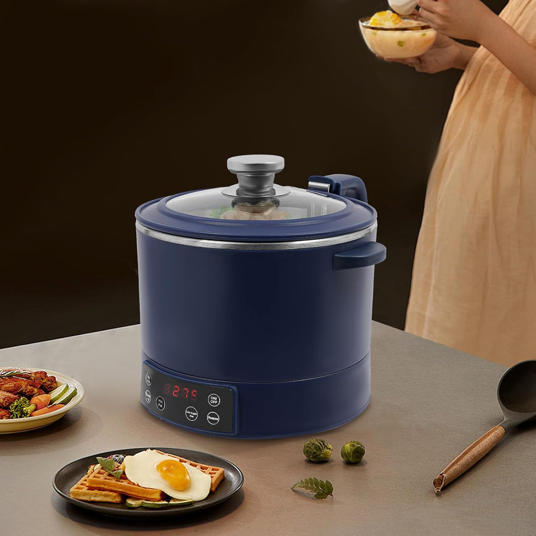 Reiskocher mit niedrigem Zuckergehalt, 1200W Elektrisch Multifunction Rice Cooker, 3L Reiskocher Für