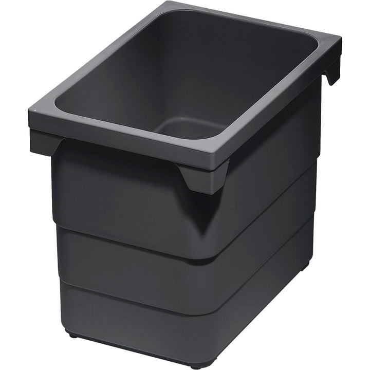 NINKA Abfallbehälter eins2vier/eins2fünf, 4,2 L, BxHxT: 153x170x230mm dunkelgrau