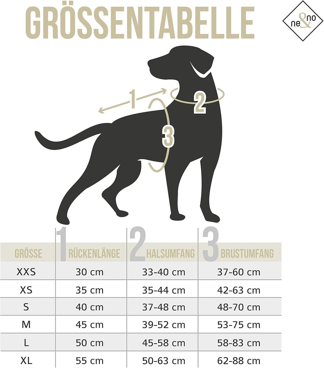 ne&no Hunde Regenjacke mit Geschirr (M, lila) - Wasserdicht, Reflektierend, für kleine, mittelgrosse