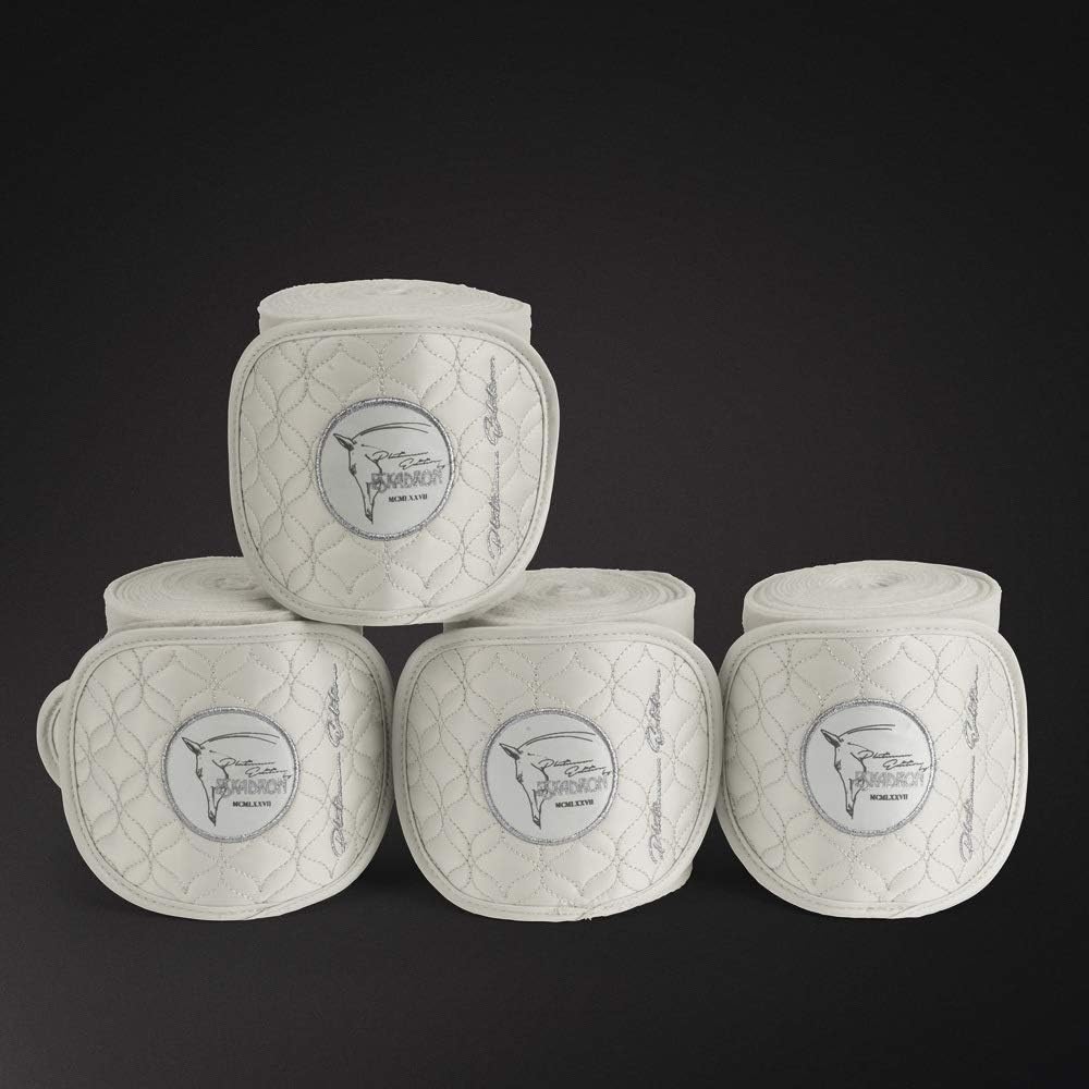 ESKADRON Platinum Fleecebandagen Platinum Bandages Glitter -Limit silkgrey Pony, silkgrey Pony