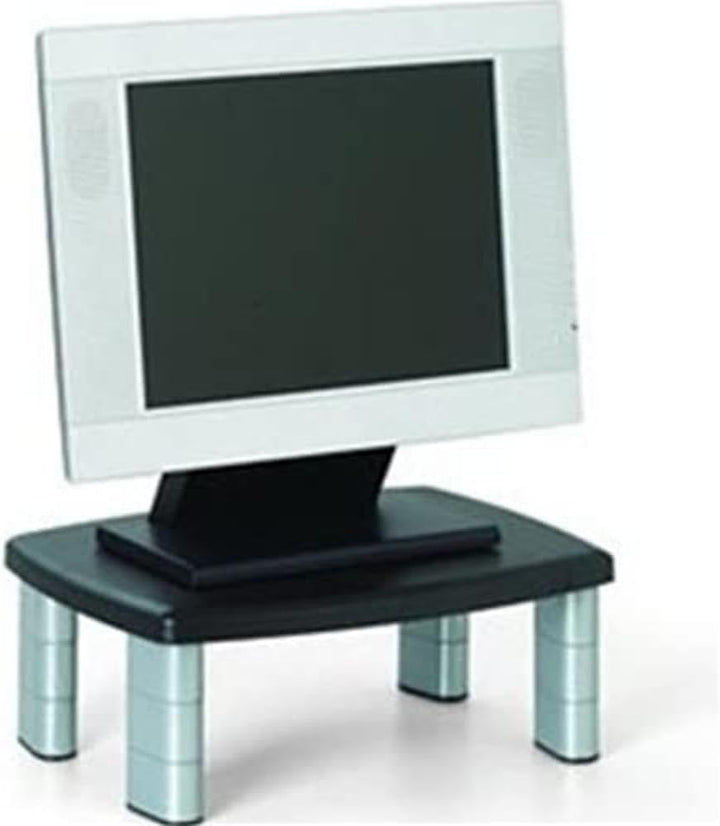3M Monitorständer MS80B, 30,4 x 38,1 x 15cm, schwarz, Silber, 1 Stück Standard, Standard