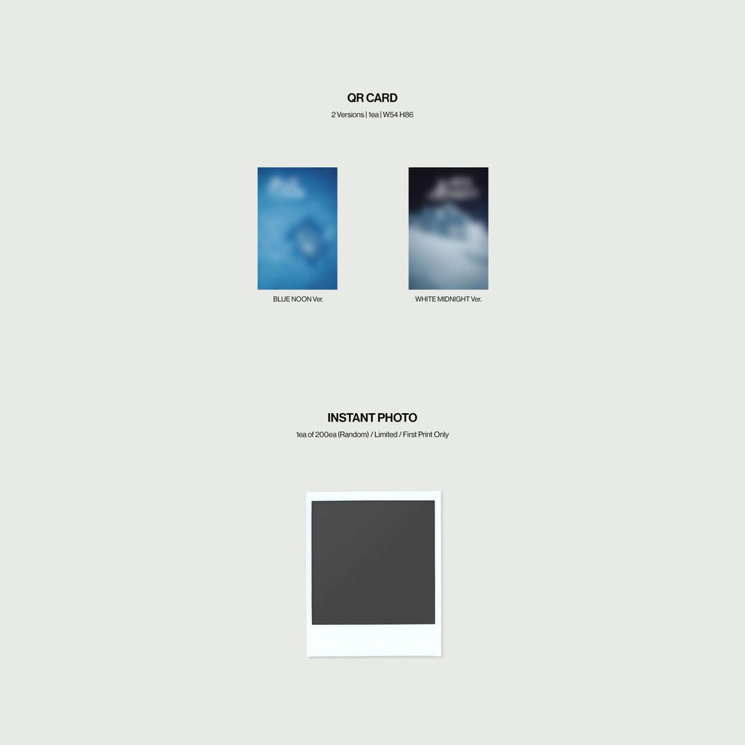 [ROMANCE : UNTOLD -Daydream-] (BLUE NOON Ver.) Photo Book R + Thanks To Paper + Sticker + Poster + P
