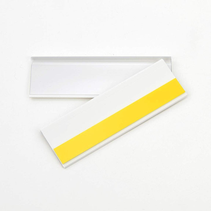 Selbstklebende Etikettenhalter für Einstecketiketten 300 mm Breit/Tickethalter/Etiketten Halter (26
