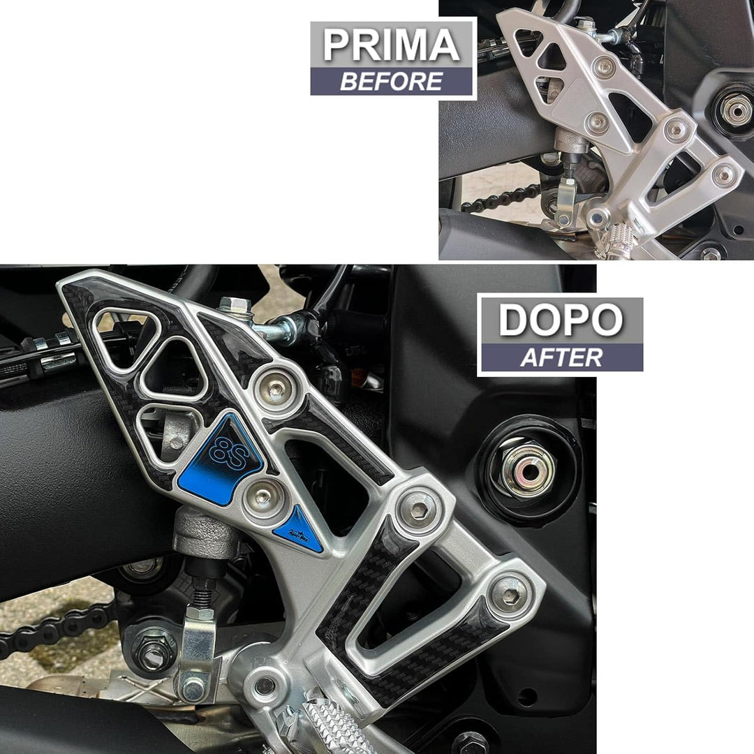 Resin Bike Aufkleber Motorrad Kompatibel Mit Suzuki GSX 8S 2023. Schutz Motorrad Rand Von Hülle PU G