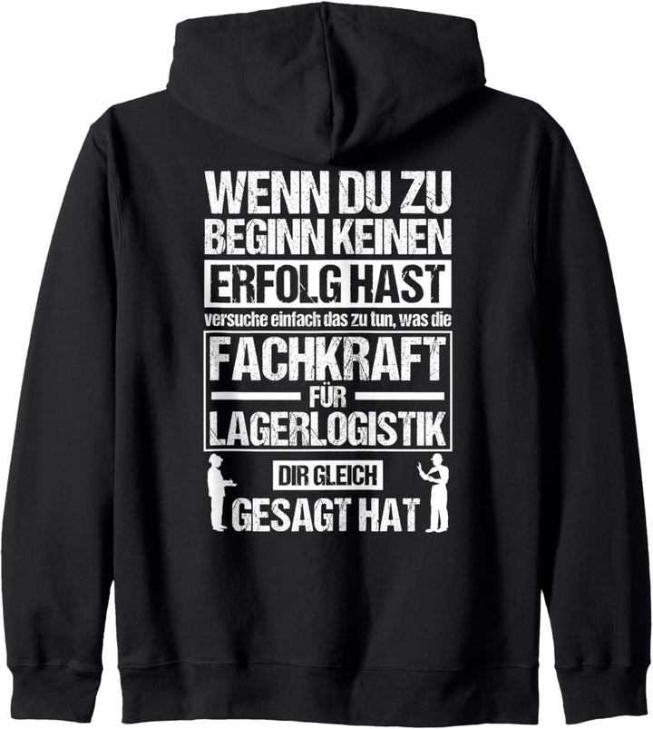 Lebenstipps Fachkraft Für Lagerlogistik Kapuzenjacke