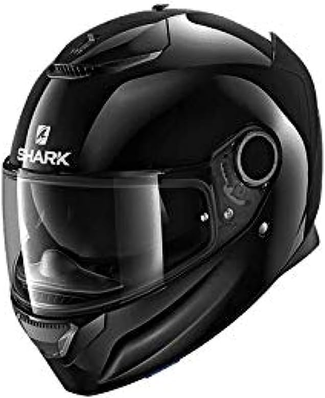 SHARK Herren Spartan Motorradhelm, Weiss, Grösse XXL x Schwarz, Schwarz