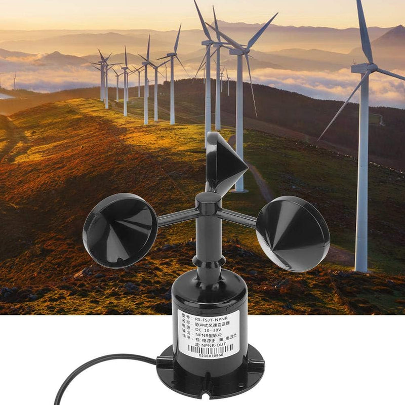 0-70 m/s Umgebungssignal Ausgang Impulstyp Kohlenstoff Windgeschwindigkeitssensor Anemometer Drei Ta