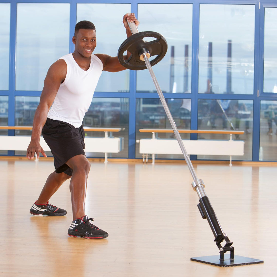 Sport-Thieme Langhanteltrainer | T-Bar Row, Core-Trainer für Krafttraining | Für 30 mm u. 50 mm Hant