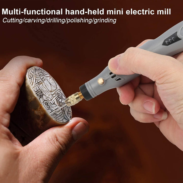 Multifunktionswerkzeug Mini-Rotationswerkzeug Kabellos 12 W 15000 U/min Elektrisches Mahlwerk Mit US