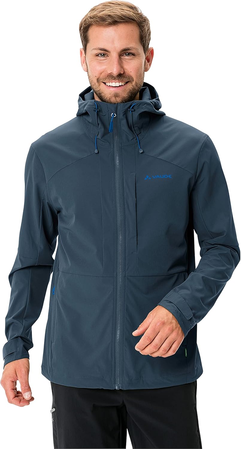 VAUDE Herren Men's Elope Wind Jacket Jacke S dark sea, S dark sea