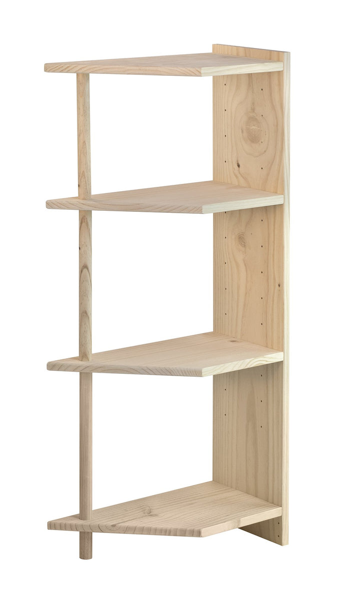 Astigarraga Eckregale, Höhe 120,7 x 50 x 25 cm, Beige, H120.7x50x25cm