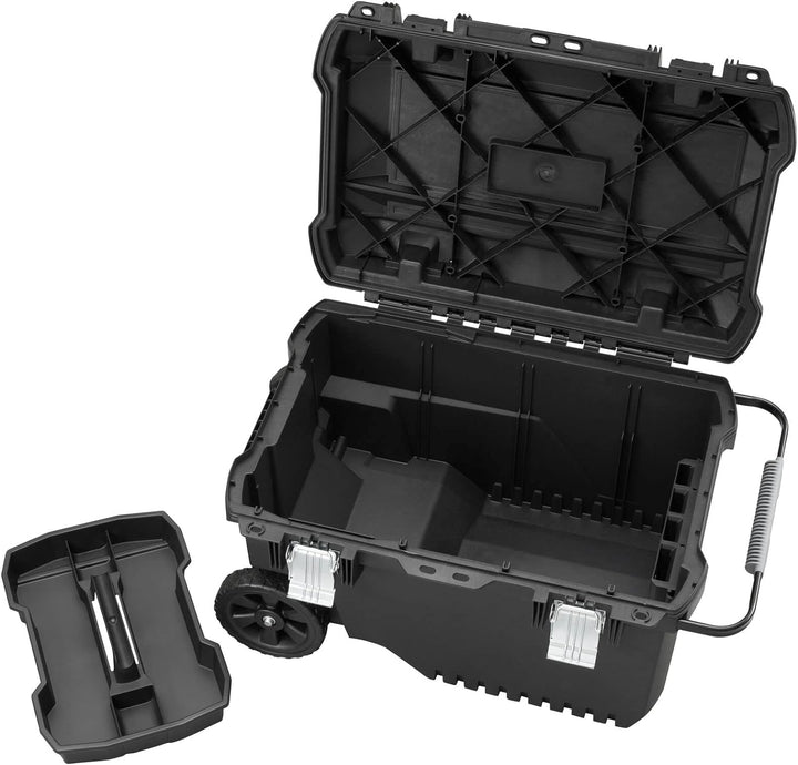 Stanley FatMax Mobile Werkzeugbox / Werkzeugbehälter (52.5x75x45cm, Koffer mit hohem Volumen 90 Lite