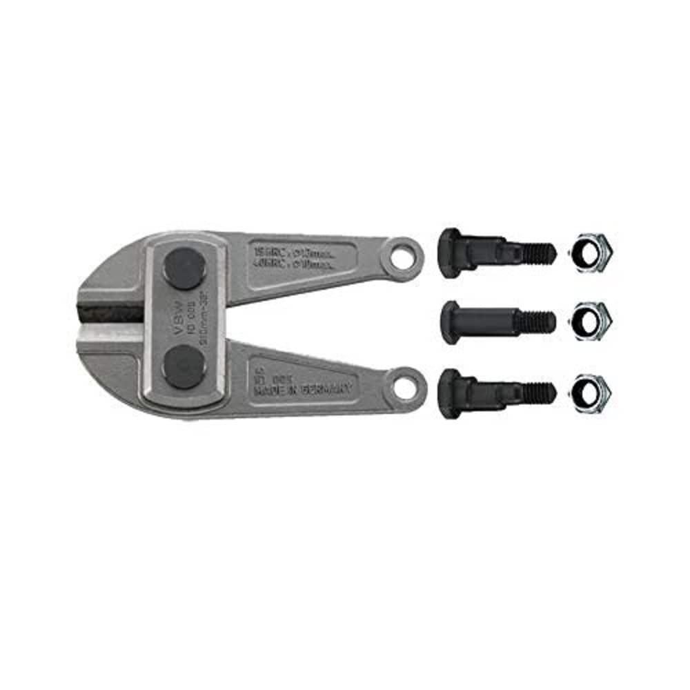 VBW 87980138 Messerkopf Bolzenabschneider WAGGONIT, komplett mit Schrauben, 910 mm, 910 mm