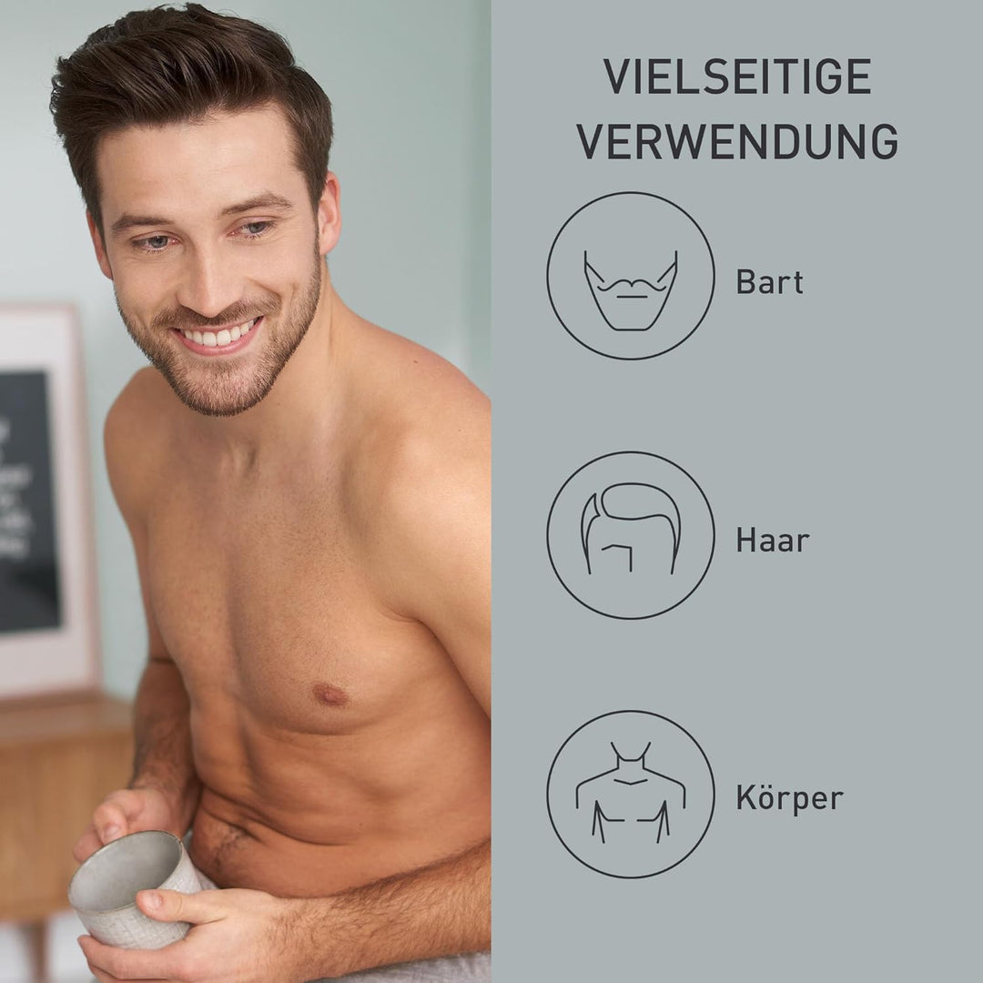 Panasonic ER-GB62 Bart-/ Haarschneider mit 39 Schnittstufen, Bartschneider für Herren, inkl. Body-Tr