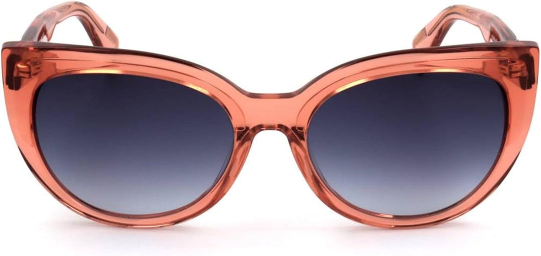 Just Cavalli Unisex-Erwachsene JC836S 66W 56 Sonnenbrille, Rot (Rosso Luc/Blu Grad)
