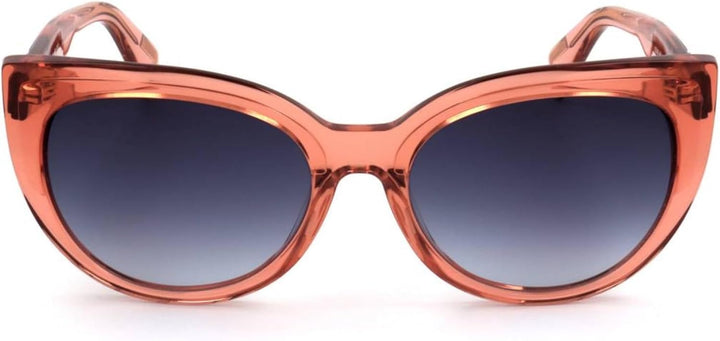 Just Cavalli Unisex-Erwachsene JC836S 66W 56 Sonnenbrille, Rot (Rosso Luc/Blu Grad)