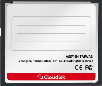 Cloudisk Pack von 2 Compact Flash Card (2GB), 2GB