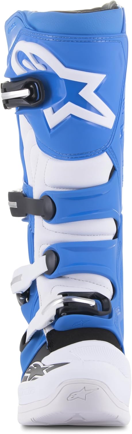 Alpinestars Tech 7 Herren Offroad-Stiefel, Tech 7 Stiefel für Herren, Rot/Grau/Schwarz, Grösse 45 48