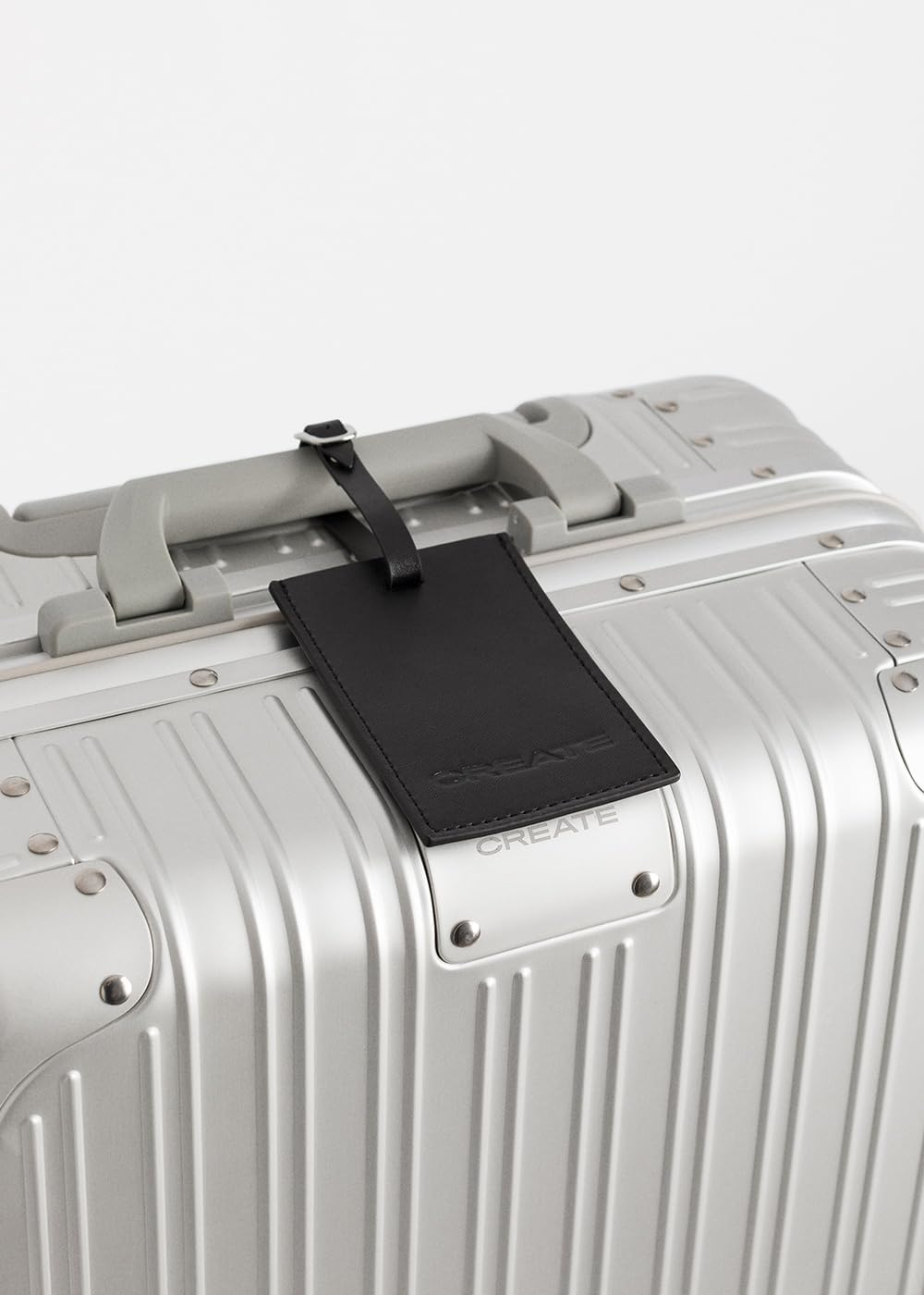 CREATE / Luggage Aluminium/Hartschalenkoffer / 40x23x55cm / Doppeltes TSA-Schloss, multidirektionale