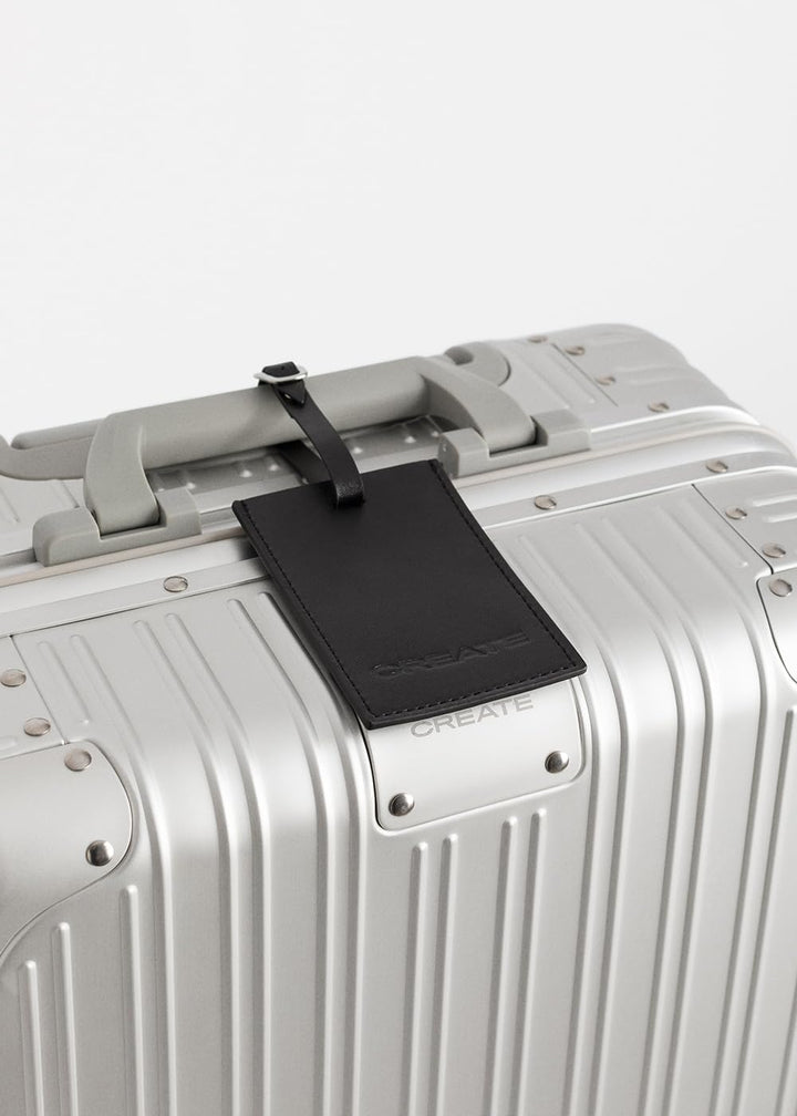 CREATE / Luggage Aluminium/Hartschalenkoffer / 40x23x55cm / Doppeltes TSA-Schloss, multidirektionale