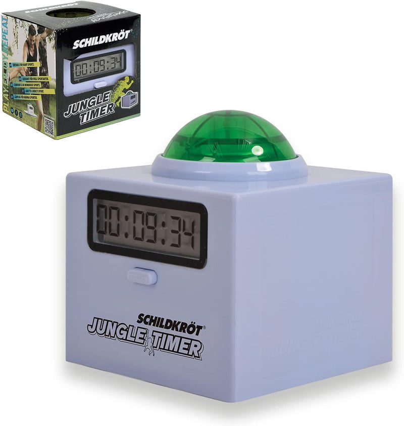 Schildkröt® Jungle Timer, Jungle Line Zubehör, Ninja Timer, Buzzer mit Zeiterfassung, Stoppuhr