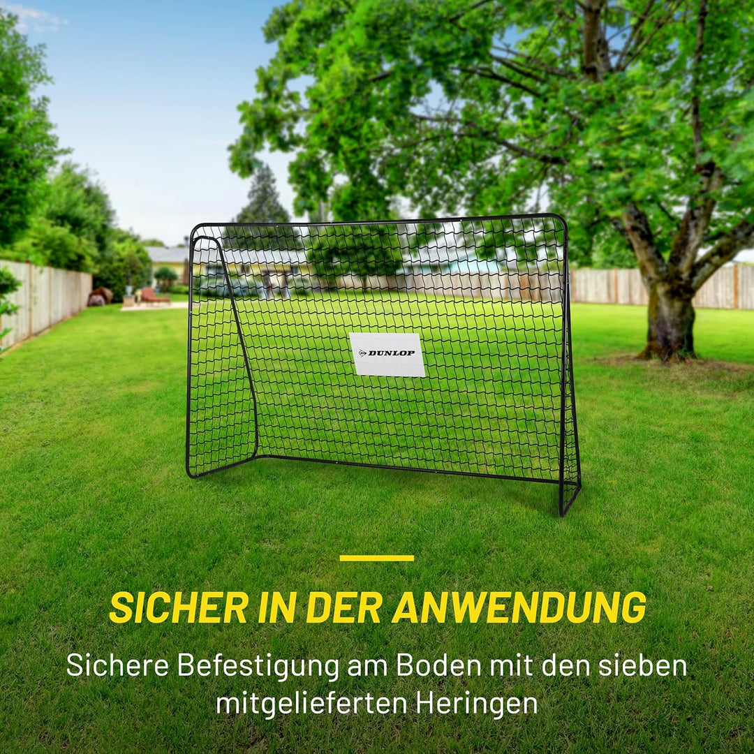 Dunlop Fussballtor - Fussballtor Gross - Fussball Tor - Fussballtore für Garten Kinder und Erwachsen
