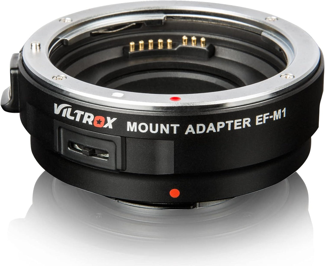 Viltrox EF-M1 AF Autofokus Objektivadapter mit Blendensteuerung, EXIF-Übertragung für Canon EOS EF/E