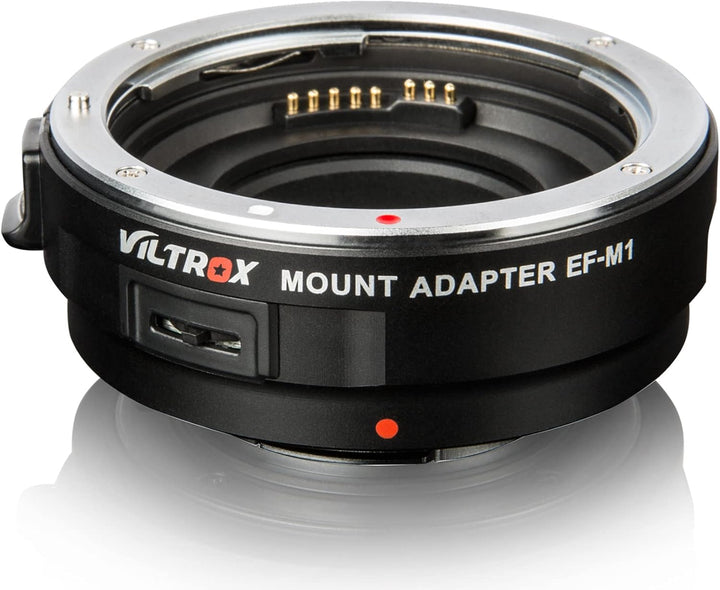 Viltrox EF-M1 AF Autofokus Objektivadapter mit Blendensteuerung, EXIF-Übertragung für Canon EOS EF/E
