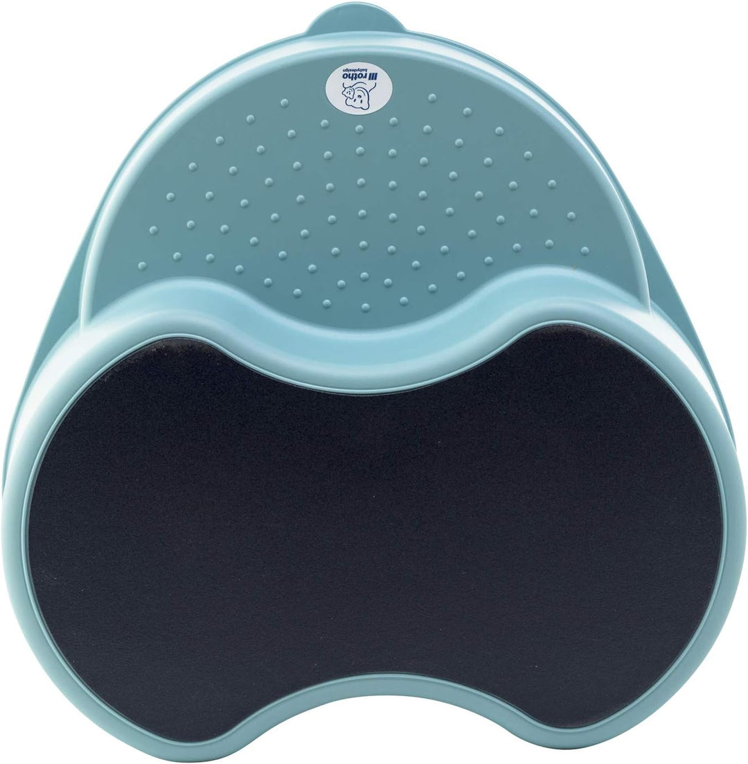 Rotho Babydesign TOP Kinderschemel, Anti-Rutsch-Trittfläche, Lagoon (Blau), 20005 0292 Lagoon Single