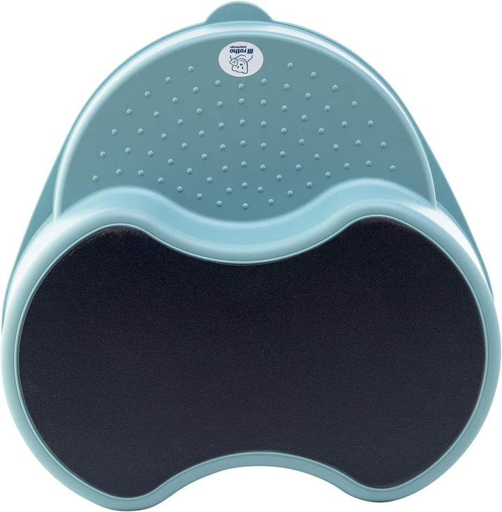 Rotho Babydesign TOP Kinderschemel, Anti-Rutsch-Trittfläche, Lagoon (Blau), 20005 0292 Lagoon Single